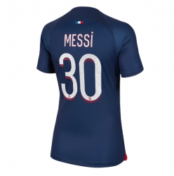 Paris Saint-Germain Lionel Messi #30 Home Stadium Replica Jersey Women 2023-24 Short Sleeves