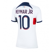 Paris Saint-Germain Neymar Jr #10 Away Stadium Replica Jersey Women 2023-24 Short Sleeves