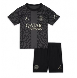 Paris Saint-Germain Third Stadium Replica Jersey Kids 2023-24 Short Sleeves (+ pants)