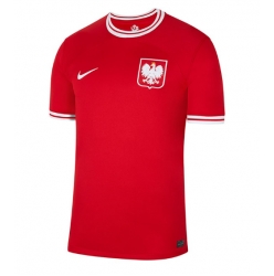 Poland Away Stadium Replica Jersey World Cup 2022 Short Sleeves