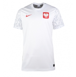 Poland Home Stadium Replica Jersey Women World Cup 2022 Short Sleeves