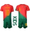 Portugal Bernardo Silva #10 Home Stadium Replica Jersey Kids World Cup 2022 Short Sleeves (+ pants)