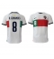 Portugal Bruno Fernandes #8 Away Stadium Replica Jersey World Cup 2022 Short Sleeves