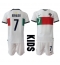 Portugal Cristiano Ronaldo #7 Away Stadium Replica Jersey Kids World Cup 2022 Short Sleeves (+ pants)