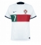 Portugal Cristiano Ronaldo #7 Away Stadium Replica Jersey World Cup 2022 Short Sleeves