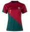 Portugal Cristiano Ronaldo #7 Home Stadium Replica Jersey Women World Cup 2022 Short Sleeves