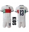 Portugal Danilo Pereira #13 Away Stadium Replica Jersey Kids World Cup 2022 Short Sleeves (+ pants)