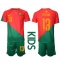 Portugal Danilo Pereira #13 Home Stadium Replica Jersey Kids World Cup 2022 Short Sleeves (+ pants)