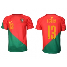 Portugal Danilo Pereira #13 Home Stadium Replica Jersey World Cup 2022 Short Sleeves