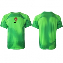 Portugal Goalkeeper Home Stadium Replica Jersey World Cup 2022 Short Sleeves