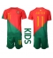 Portugal Joao Felix #11 Home Stadium Replica Jersey Kids World Cup 2022 Short Sleeves (+ pants)