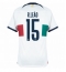 Portugal Rafael Leao #15 Away Stadium Replica Jersey World Cup 2022 Short Sleeves