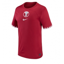 Qatar Home Stadium Replica Jersey World Cup 2022 Short Sleeves