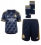 Real Madrid Jude Bellingham #5 Away Stadium Replica Jersey Kids 2023-24 Short Sleeves (+ pants)