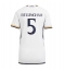 Real Madrid Jude Bellingham #5 Home Stadium Replica Jersey Women 2023-24 Short Sleeves