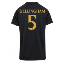 Real Madrid Jude Bellingham #5 Third Stadium Replica Jersey Women 2023-24 Short Sleeves