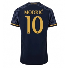 Real Madrid Luka Modric #10 Away Stadium Replica Jersey 2023-24 Short Sleeves