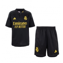 Real Madrid Third Stadium Replica Jersey Kids 2023-24 Short Sleeves (+ pants)