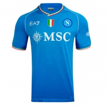 SSC Napoli Home Stadium Replica Jersey 2023-24 Short Sleeves