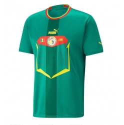 Senegal Away Stadium Replica Jersey World Cup 2022 Short Sleeves