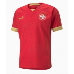 Serbia Home Stadium Replica Jersey World Cup 2022 Short Sleeves