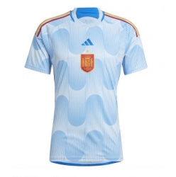 Spain Away Stadium Replica Jersey World Cup 2022 Short Sleeves