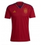 Spain Home Stadium Replica Jersey World Cup 2022 Short Sleeves