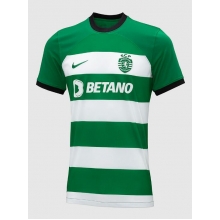 Sporting CP Home Stadium Replica Jersey 2023-24 Short Sleeves