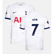 Tottenham Hotspur Son Heung-min #7 Home Stadium Replica Jersey 2023-24 Short Sleeves