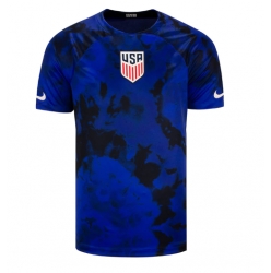 United States Away Stadium Replica Jersey World Cup 2022 Short Sleeves