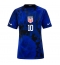 United States Christian Pulisic #10 Away Stadium Replica Jersey Women World Cup 2022 Short Sleeves