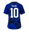 United States Christian Pulisic #10 Away Stadium Replica Jersey Women World Cup 2022 Short Sleeves