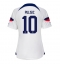 United States Christian Pulisic #10 Home Stadium Replica Jersey Women World Cup 2022 Short Sleeves