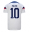 United States Christian Pulisic #10 Home Stadium Replica Jersey World Cup 2022 Short Sleeves