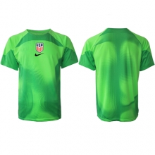 United States Goalkeeper Away Stadium Replica Jersey World Cup 2022 Short Sleeves