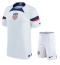 United States Home Stadium Replica Jersey Kids World Cup 2022 Short Sleeves (+ pants)