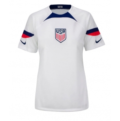 United States Home Stadium Replica Jersey Women World Cup 2022 Short Sleeves