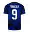 United States Jesus Ferreira #9 Away Stadium Replica Jersey World Cup 2022 Short Sleeves