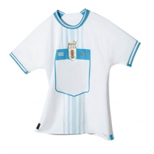 Uruguay Away Stadium Replica Jersey World Cup 2022 Short Sleeves