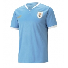 Uruguay Home Stadium Replica Jersey World Cup 2022 Short Sleeves