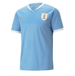 Uruguay Home Stadium Replica Jersey World Cup 2022 Short Sleeves