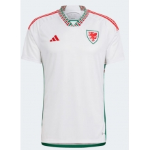 Wales Away Stadium Replica Jersey World Cup 2022 Short Sleeves