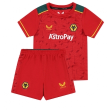 Wolves Away Stadium Replica Jersey Kids 2023-24 Short Sleeves (+ pants)